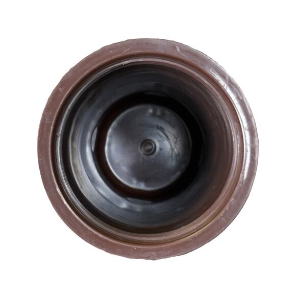 Starbucks Coffee Bean Bag Tumbler 16 oz 2010 Burlap Insulated Drink Cup Upcycled - Picture 5 of 6